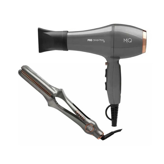 Combo Plancha MQ Pro 480 + Secador Profesional MQ Pro Digital 2400W - Be Beautiful
