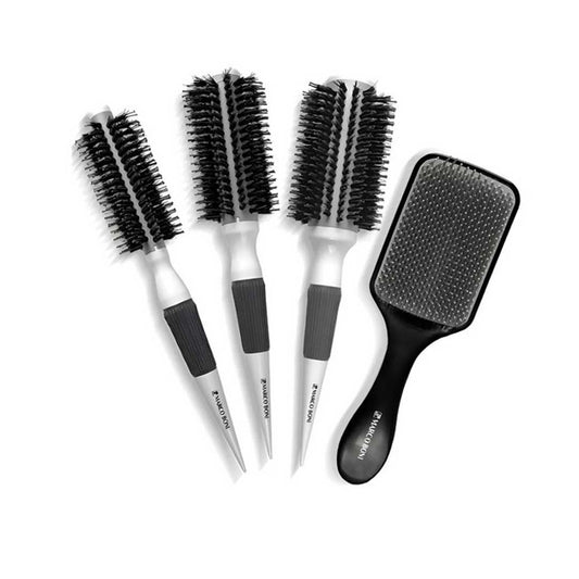 Kit 3 Cepillos Thermal Ceramic + Cepillo Free Flex – Set Profesional